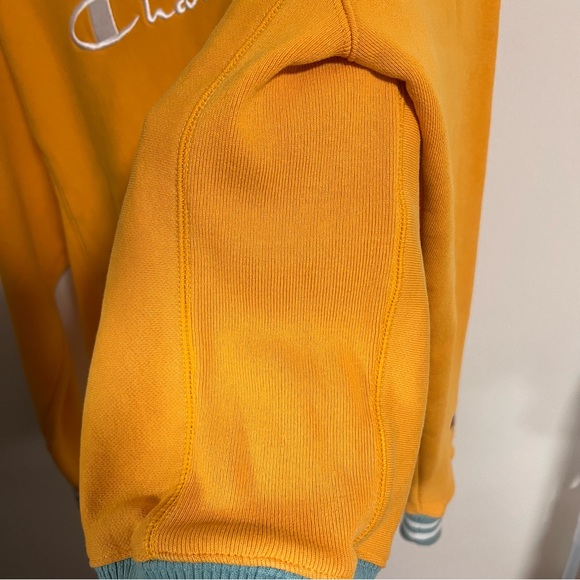 Champion Men’s Reverse Weave Sweatshirt Capri Orange - Picture 7 of 7